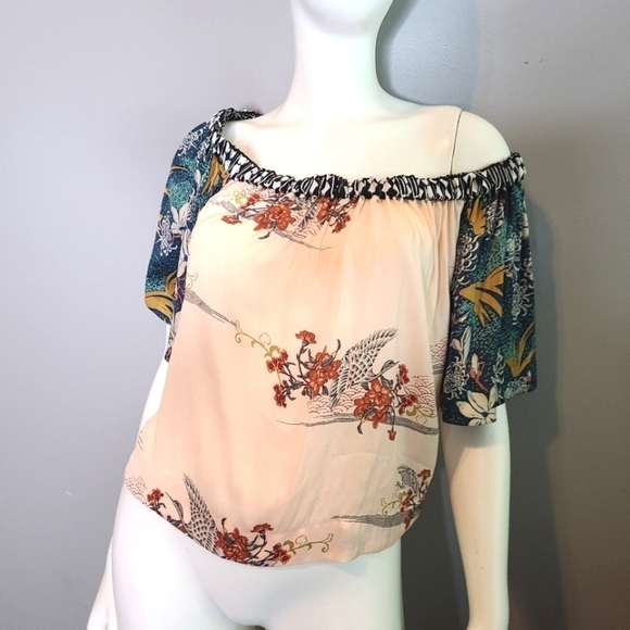 FREE PEOPLE Rockin Rochelle Top sz Xs - Picture 8 of 10
